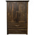 Lima Live Edge Armoire - Provincial Stain