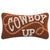 Cowboy Life Hooked Pillow