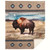 Buffalo Prairie Plush Sherpa Throw