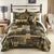 Rustic Forest Patchwork Quilt Bed Set - King