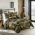 Rustic Forest Patchwork Quilt Bed Set - King