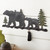 Black Bear Trail Wall Rack/Hooks