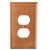 Traditional Wood Outlet Cover - Natural Maple - CLEARANCE