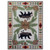 Bear Tracks Rug - 4 x 5