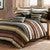 Sierra Stripe Coverlet Set - Full/Queen - OVERSTOCK