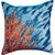 Fire Coral Square Accent Pillow - OVERSTOCK