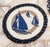 Seven Seas Sailboats Braided Trivet - OVERSTOCK