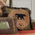 Bear Tracks Bear Accent Pillow
