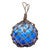 Small Glass Buoy Decorative Sphere - Cobalt Blue - OVERSTOCK
