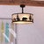 Wildlife Scene Silhouette Pendant Light