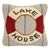 Nautical Haven Hooked Pillow