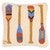 Vibrant Oars Hooked Pillow
