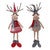 Reindeer Shelf Sitters - Set of 2