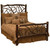 Hickory Log Twig Bed - Queen