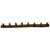 Hickory Log Wall Coat Rack - 48 Inch