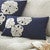 Sand Dollar Navy Pillow - 12 x 20 - OVERSTOCK