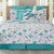 Sea Turtle Garden Quilt Bed Set - Full/Queen - OVERSTOCK