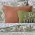 Textured Coral Accent Pillow - OVERSTOCK