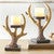 Antler Ridge Pillar Candle Holders - Set of 2