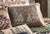 Mountain Range Faux Leather Pillow