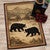 Black Bear Cabin Meadow Rug - 4 x 5