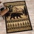 Black Bear Wilderness Rug - 5 x 8
