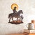 Cowboy Sunset Wall Art