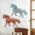 Tribal Spirit Horse Metal Wall Art - Large