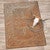 Western Boot Stitched Tan Rug - 3 x 4