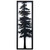 Black Pine 2 Iron Wall Art - OUT OF STOCK UNTIL 07/01/2026