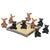 Bears vs Moose Tic Tac Toe Game