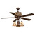 Big Sky Ceiling Fan with Moose And Pine Shades