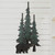 Black Bear & Tree Metal Wall Sculpture - OUT OF STOCK