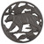 Black Bear Cast Iron Trivet