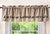 Black Bear Embroidered Valance