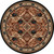 Black Bear Manor Rug - 8 Ft. Round