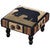 Black Bear Tracks Footstool