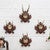 Black Forest Deer Horn Plaques - Set of 4