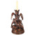 Black Forest Three Pheasant Candleholder - Burlwood