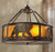 Black Bear Chandelier