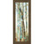 Bluish Birch Tree I Framed Wall Art