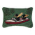 Boating Bears Hooked Wool Pillow