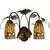 Brilliant Acorn 2 Light Wall Sconce