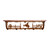 Bronc 34 Inch Pine Hook Shelf