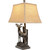Bronze Deer Table Lamp
