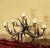Bronze Finish Antler Votive Candelabra