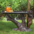 Bronze Finish Bear Table