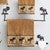 Brown Moose Towel Bar - 24 Inch