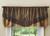 Brown Mustang Star Valance