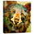 Bruno Bear Canvas Wall Art